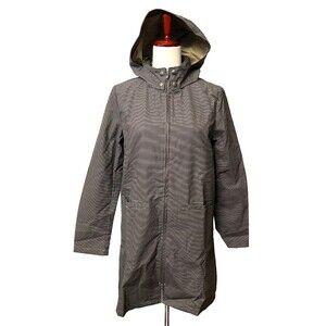 NWT $350 FELLER Women’s S Waxed Cotton Rain Coat Modern Topper Jacket USA Made